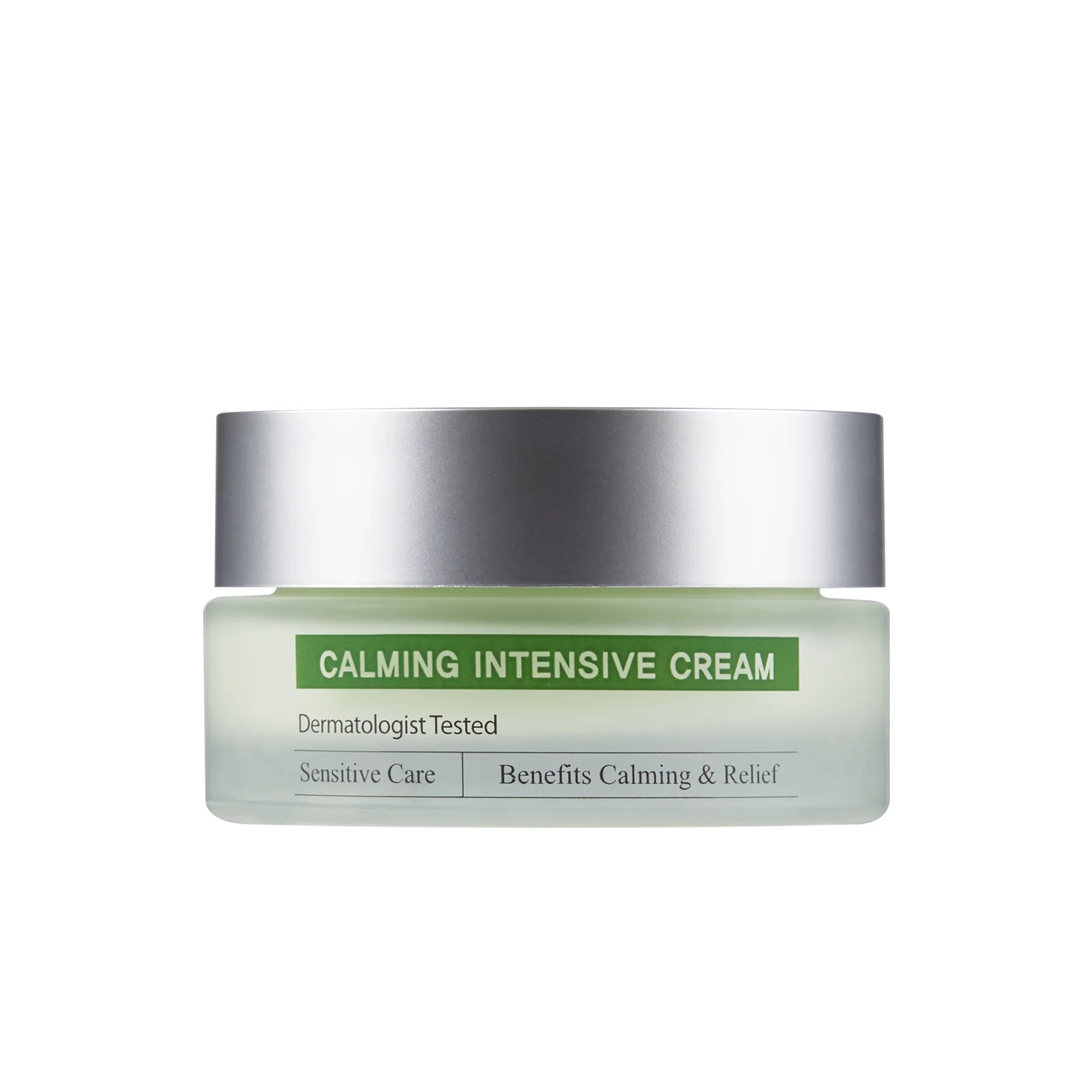 CUSKIN Intensyviai raminantis veido kremas su vitaminu K, 30 ml, baltos spalvos fone