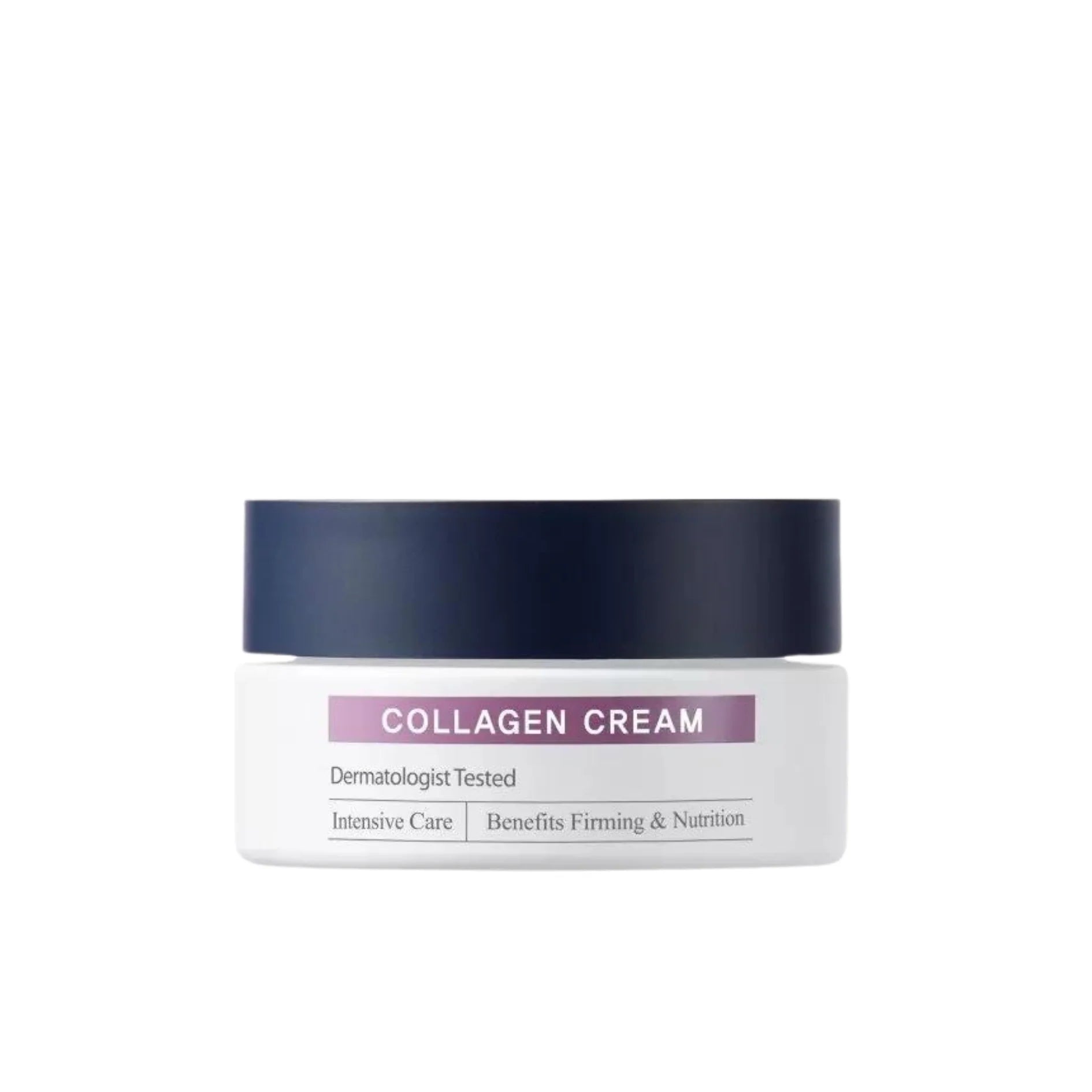 CUSKIN Veido kremas su kolagenu, 30 g, baltos spalvos fone