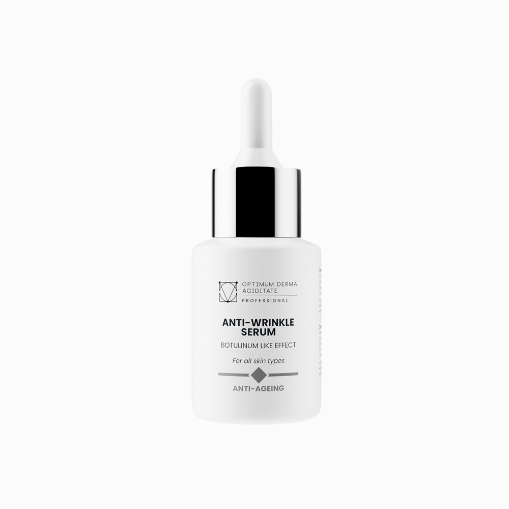 ODA Anti-Wrinkle Serum serumas nuo raukšlių, 30ml, baltos spalvos fone