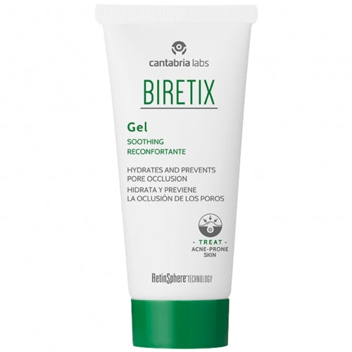 Cantabria Labs Biretix gelis, 50 ml, baltos spalvos fone