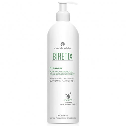 Cantabria Labs Biretix prausiklis, 400 ml, baltos spalvos fone