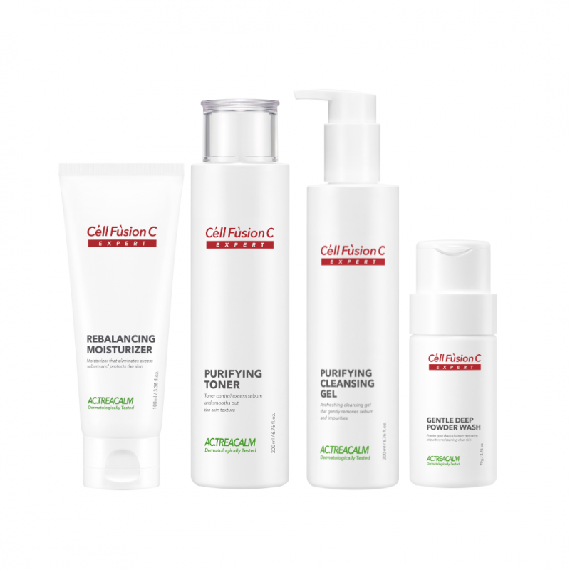 Cell Fusion C rinkinys paaugliams, baltame fone