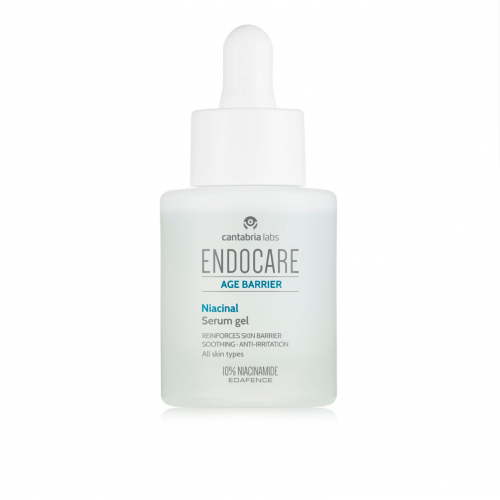 Cantabria Labs Endocare Age Barrier Niacinal serumas, 30 ml, baltos spalvos fone