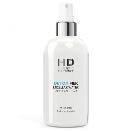 HD Detoxifier micelinis vanduo, 200ml, baltos spalvos fone