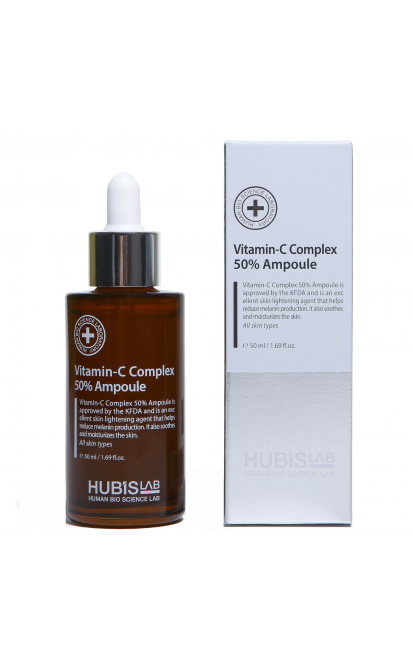 Hubislab 50% Vitamino C komplekso ampulė, 50ml