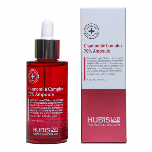 Hubislab 70% Ramunėlių komplekso ampulė, 50ml