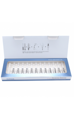 HubisLab Bio Cell drėkinantis serumas, 2ml x 12vnt, atidaryta dėžutė, baltos spalvos fone