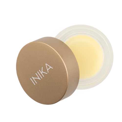 INIKA Organic Lūpų kaukė, 8 ml, baltos spalvos fone