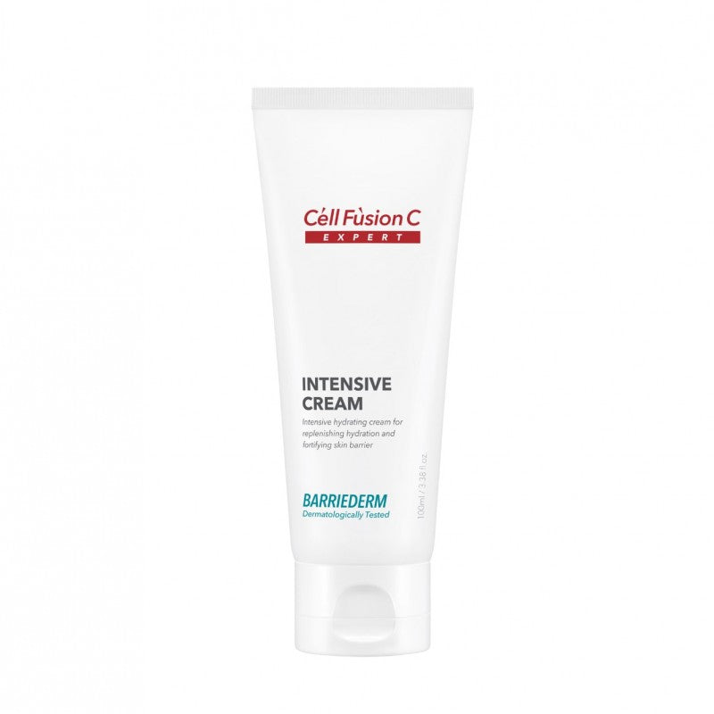 Cell Fusion C Intensive Cream kremas sausai odai, 100ml, baltos spalvos fone