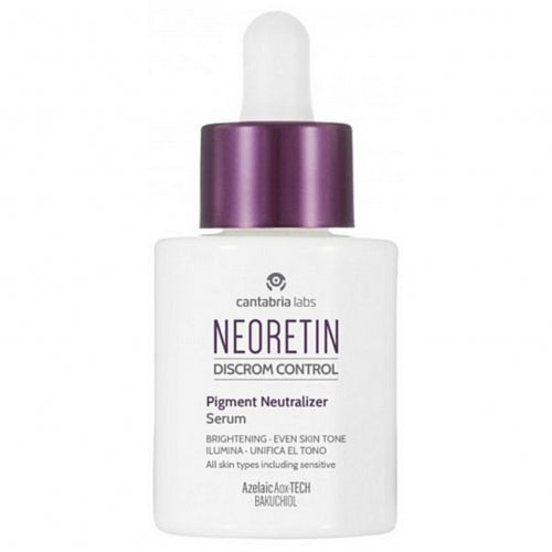 Cantabria Labs Neoretin Pigment Neutralizer depigmentuojantis serumas, 30 ml, baltos spalvos fone