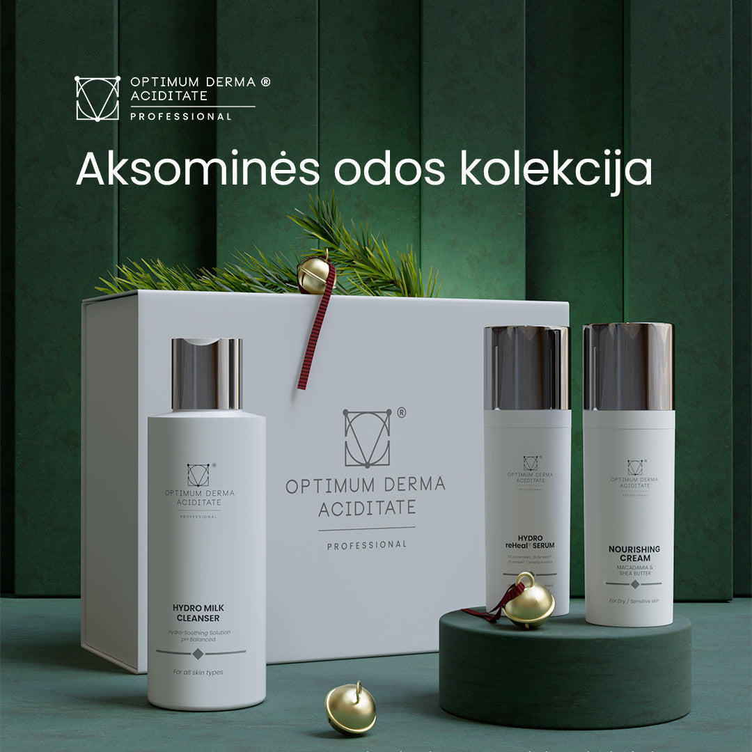 ODA Aksominės odos kolekcija, rinkinys 3 vnt. , kalėdinis rinkinys