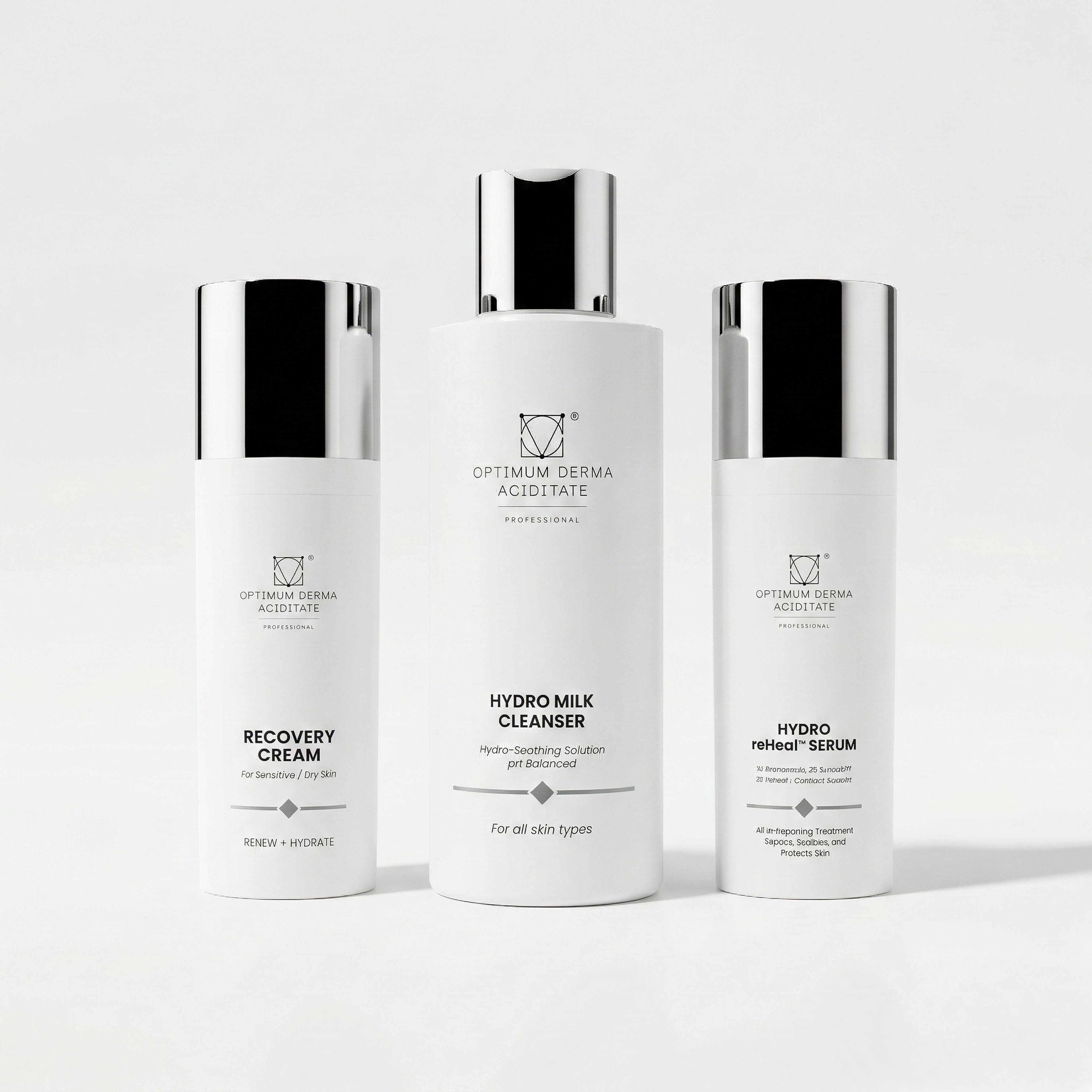 ODA Odos barjero atstatymo rinkinys, 3 vnt., baltame fone