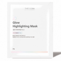THESERA Glow Highlighting Mask veido kaukė, 25 g, baltos spalvos fone
